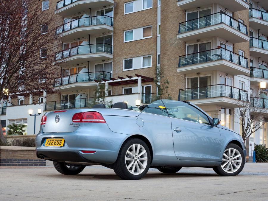  Volkswagen Eos 2.0 TDi BlueMotion 2010 года  (UK) (фото 8 из 29)